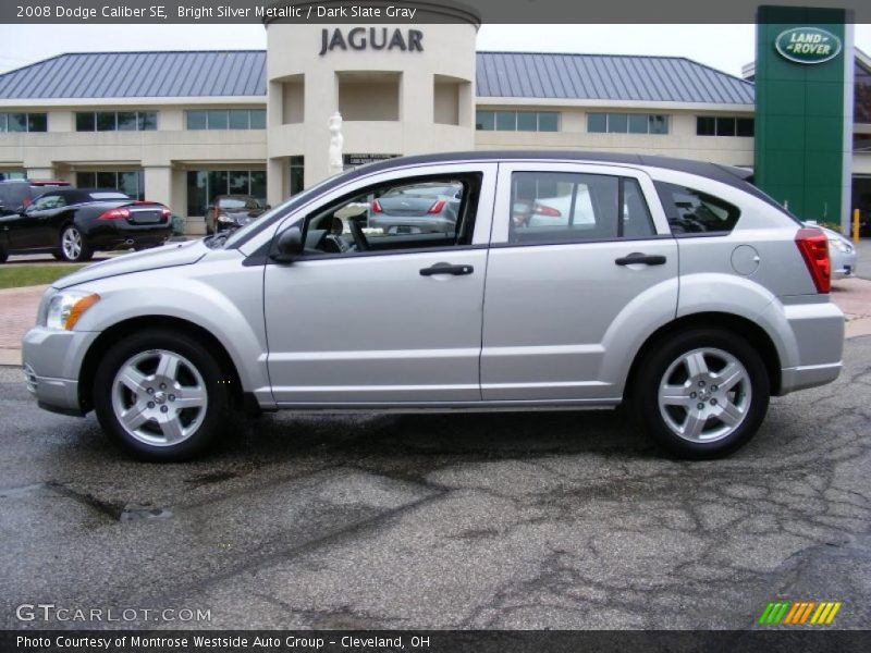 Bright Silver Metallic / Dark Slate Gray 2008 Dodge Caliber SE
