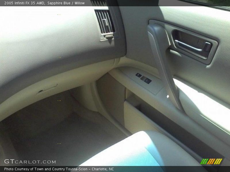 Sapphire Blue / Willow 2005 Infiniti FX 35 AWD