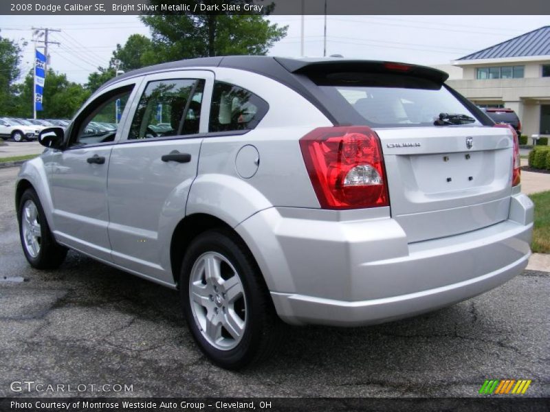 Bright Silver Metallic / Dark Slate Gray 2008 Dodge Caliber SE
