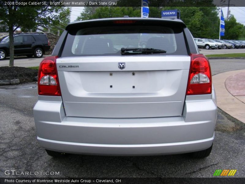 Bright Silver Metallic / Dark Slate Gray 2008 Dodge Caliber SE