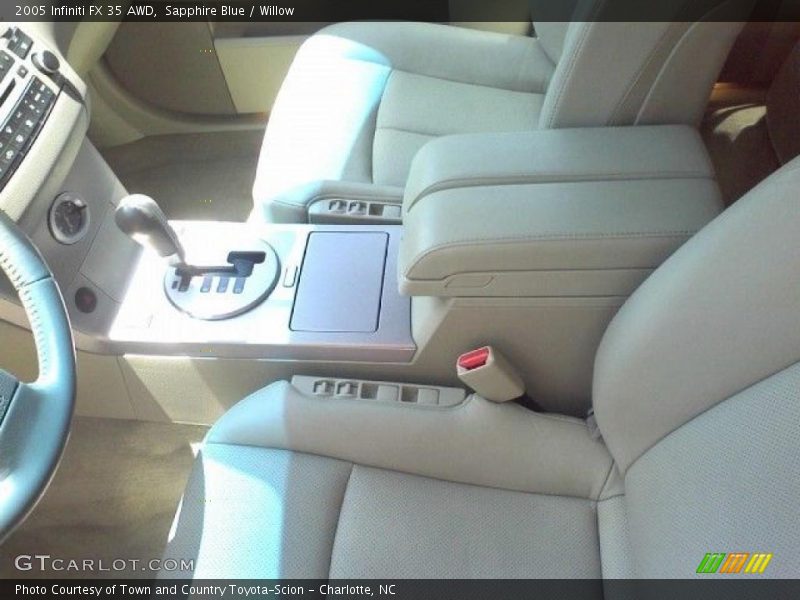 Sapphire Blue / Willow 2005 Infiniti FX 35 AWD