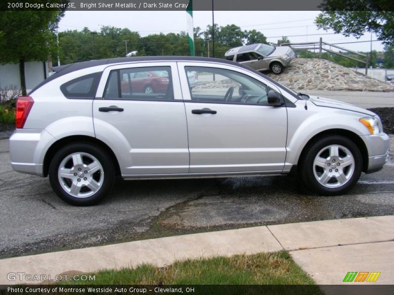 Bright Silver Metallic / Dark Slate Gray 2008 Dodge Caliber SE