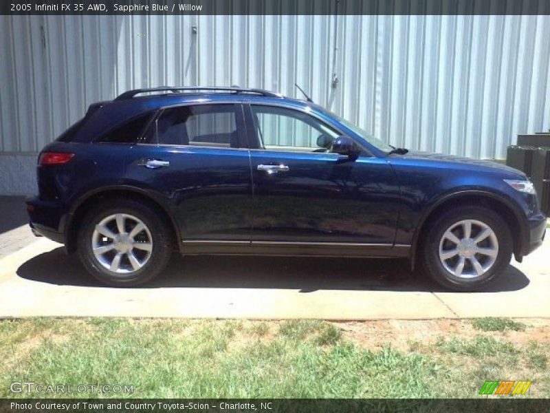 Sapphire Blue / Willow 2005 Infiniti FX 35 AWD