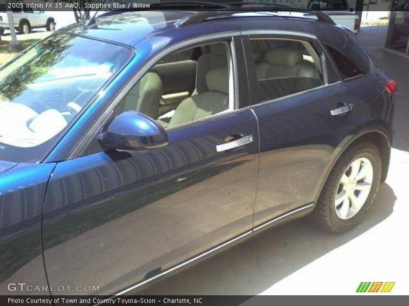 Sapphire Blue / Willow 2005 Infiniti FX 35 AWD
