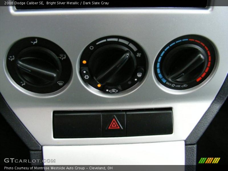 Bright Silver Metallic / Dark Slate Gray 2008 Dodge Caliber SE