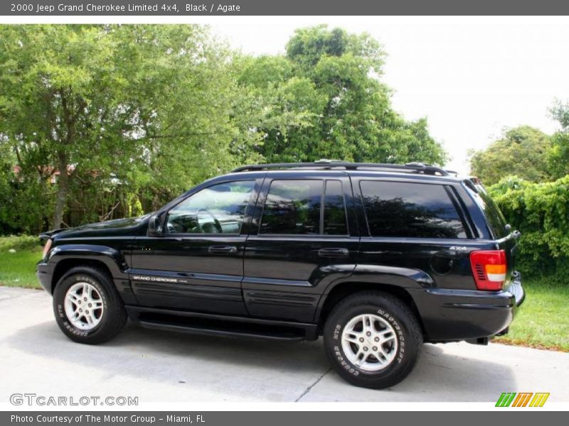 Black / Agate 2000 Jeep Grand Cherokee Limited 4x4