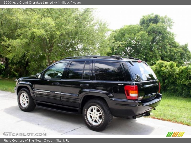 Black / Agate 2000 Jeep Grand Cherokee Limited 4x4