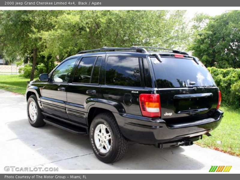 Black / Agate 2000 Jeep Grand Cherokee Limited 4x4
