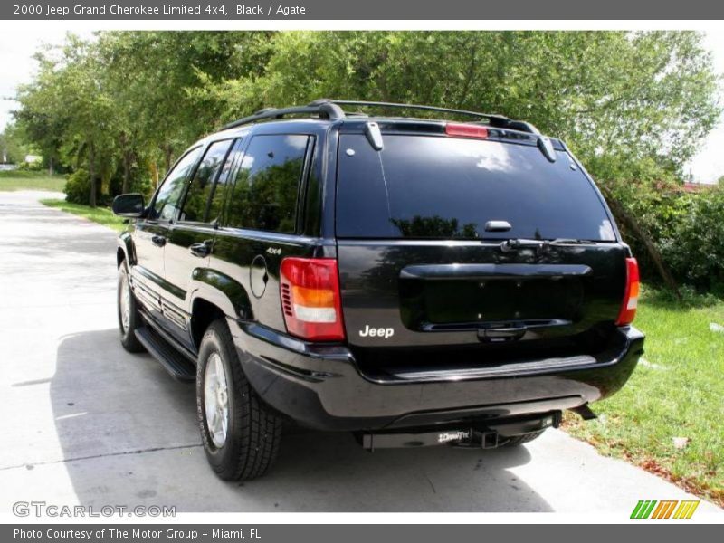 Black / Agate 2000 Jeep Grand Cherokee Limited 4x4