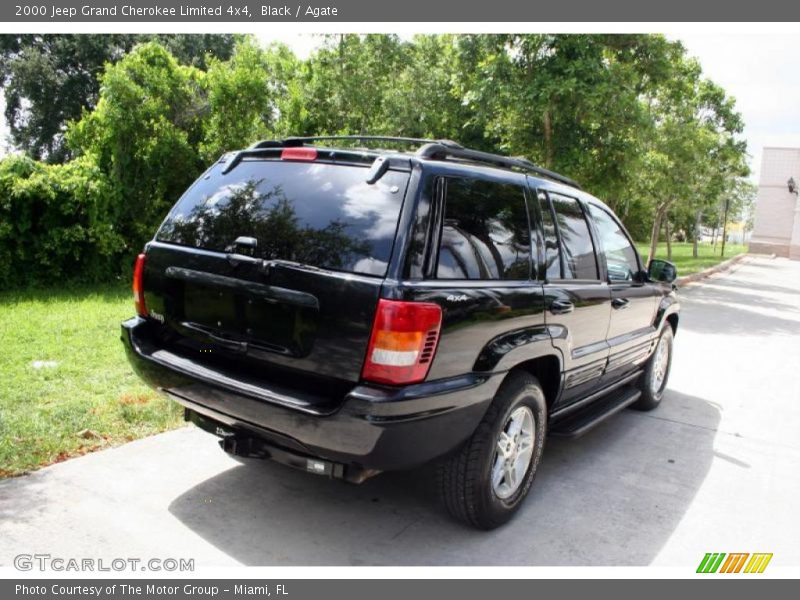 Black / Agate 2000 Jeep Grand Cherokee Limited 4x4