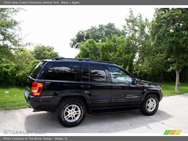 Black / Agate 2000 Jeep Grand Cherokee Limited 4x4