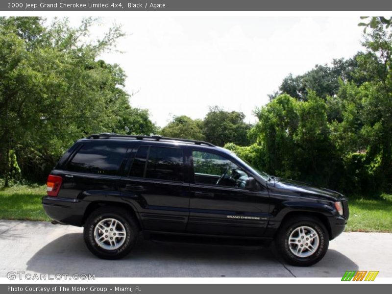 Black / Agate 2000 Jeep Grand Cherokee Limited 4x4