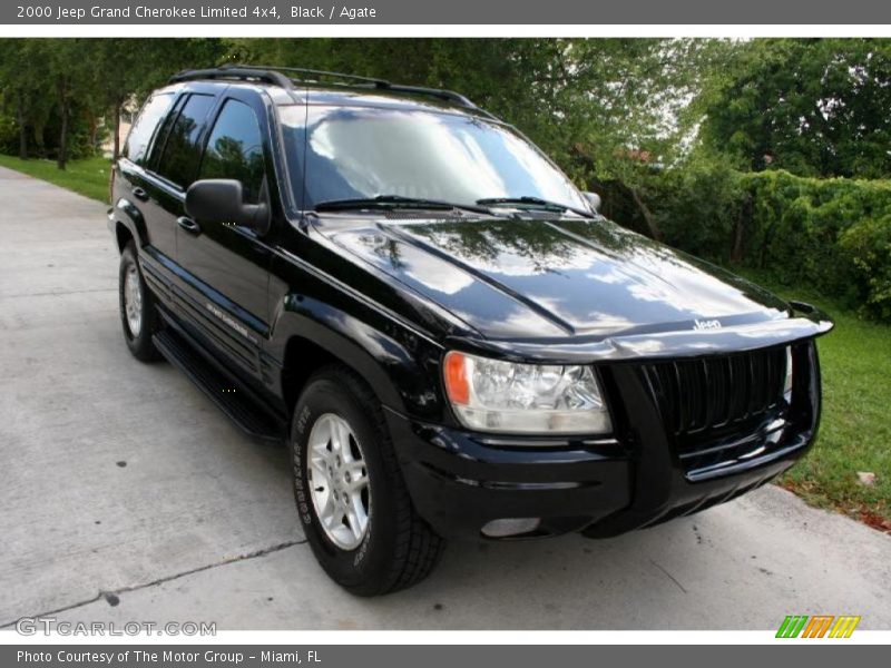 Black / Agate 2000 Jeep Grand Cherokee Limited 4x4