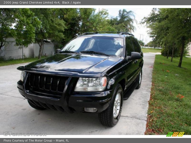 Black / Agate 2000 Jeep Grand Cherokee Limited 4x4