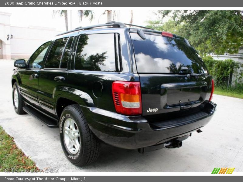 Black / Agate 2000 Jeep Grand Cherokee Limited 4x4