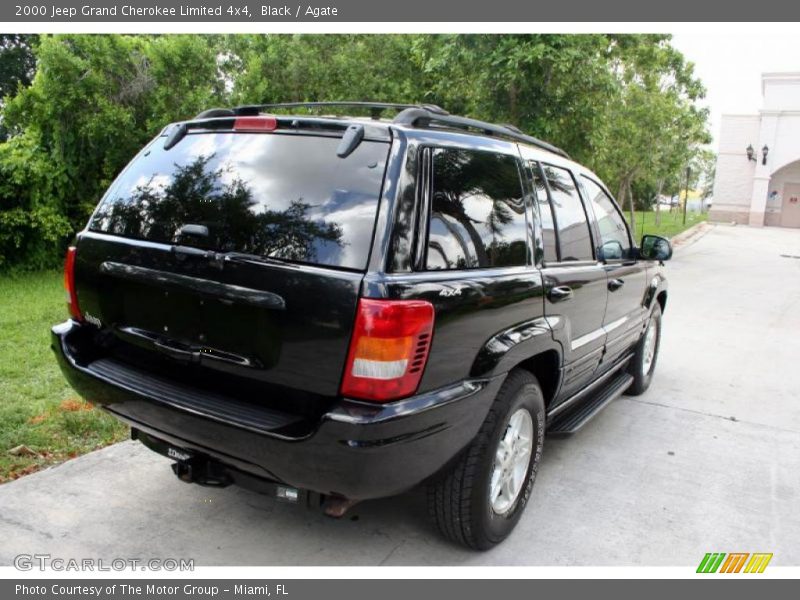 Black / Agate 2000 Jeep Grand Cherokee Limited 4x4