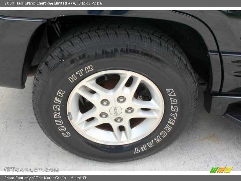 Black / Agate 2000 Jeep Grand Cherokee Limited 4x4