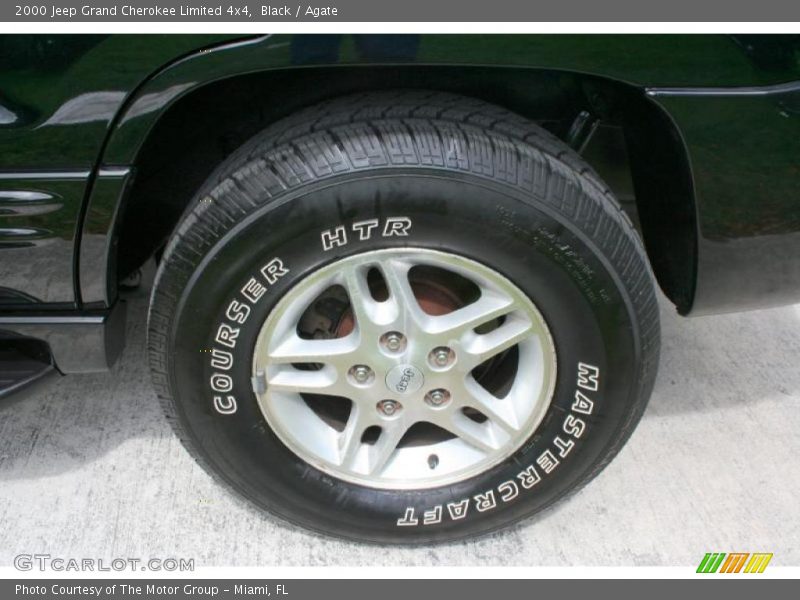Black / Agate 2000 Jeep Grand Cherokee Limited 4x4