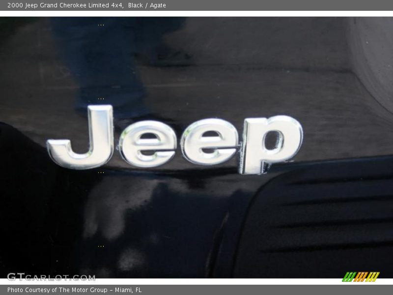 Black / Agate 2000 Jeep Grand Cherokee Limited 4x4