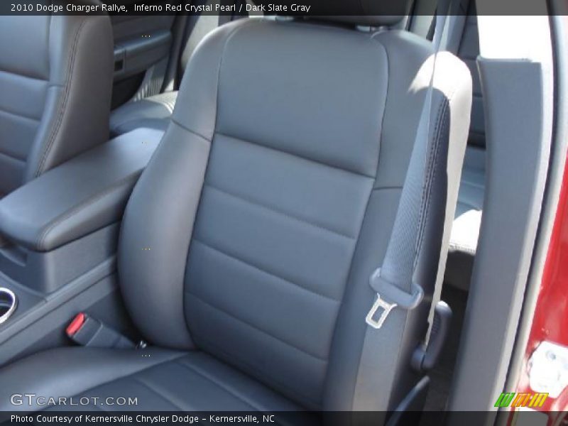 Inferno Red Crystal Pearl / Dark Slate Gray 2010 Dodge Charger Rallye