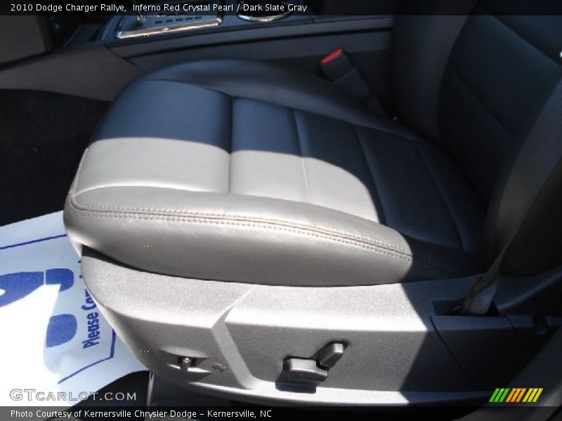 Inferno Red Crystal Pearl / Dark Slate Gray 2010 Dodge Charger Rallye