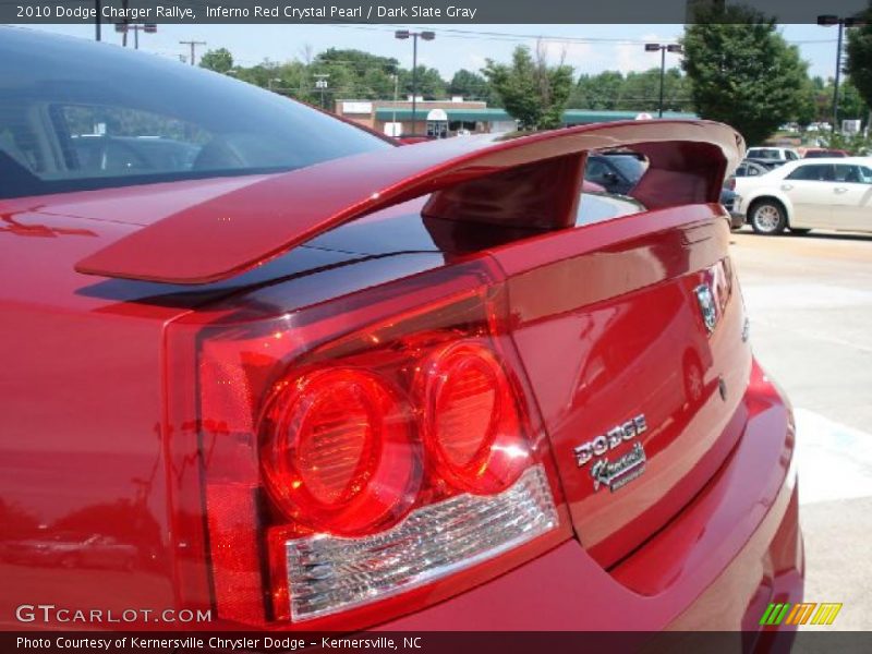 Inferno Red Crystal Pearl / Dark Slate Gray 2010 Dodge Charger Rallye