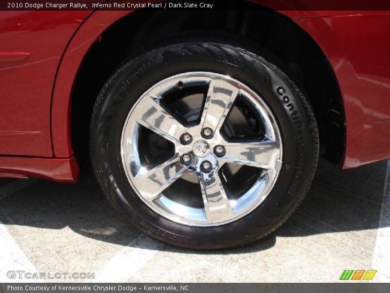 Inferno Red Crystal Pearl / Dark Slate Gray 2010 Dodge Charger Rallye