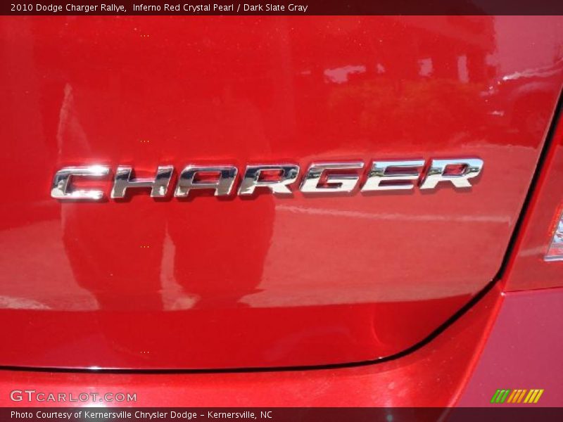 Inferno Red Crystal Pearl / Dark Slate Gray 2010 Dodge Charger Rallye