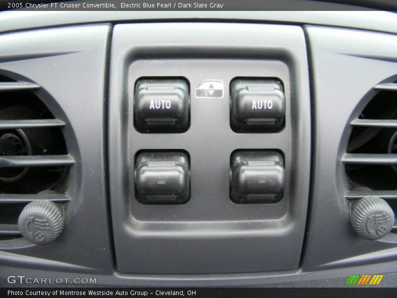 Electric Blue Pearl / Dark Slate Gray 2005 Chrysler PT Cruiser Convertible