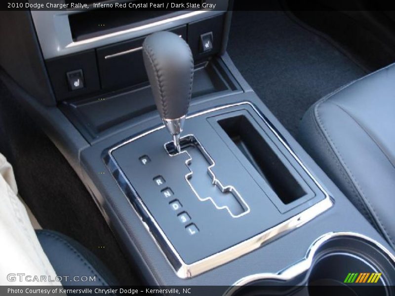 Inferno Red Crystal Pearl / Dark Slate Gray 2010 Dodge Charger Rallye
