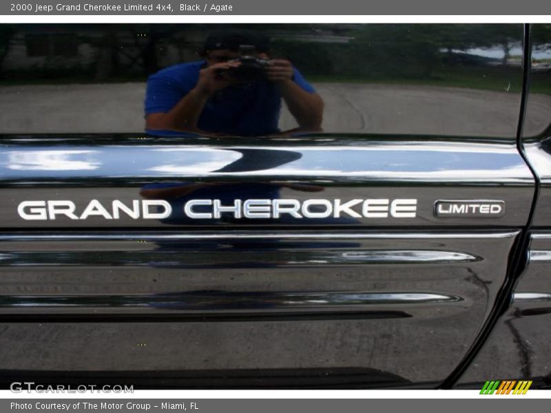 Black / Agate 2000 Jeep Grand Cherokee Limited 4x4