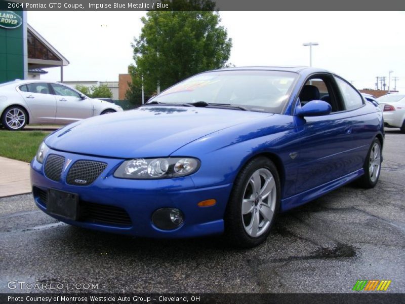 Impulse Blue Metallic / Blue 2004 Pontiac GTO Coupe