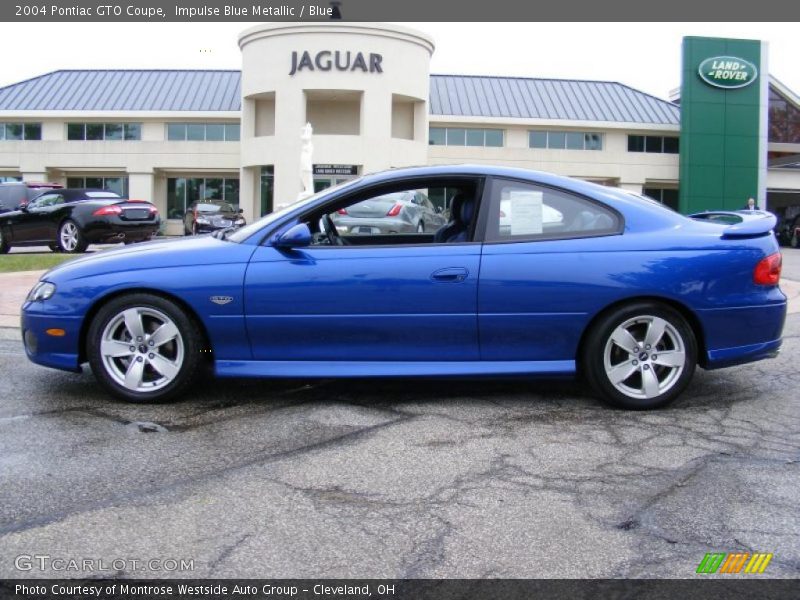 Impulse Blue Metallic / Blue 2004 Pontiac GTO Coupe