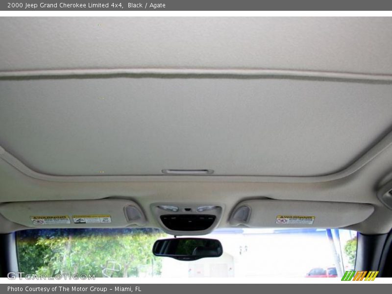 Black / Agate 2000 Jeep Grand Cherokee Limited 4x4