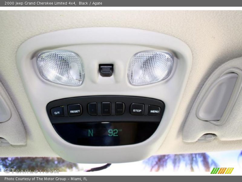 Black / Agate 2000 Jeep Grand Cherokee Limited 4x4