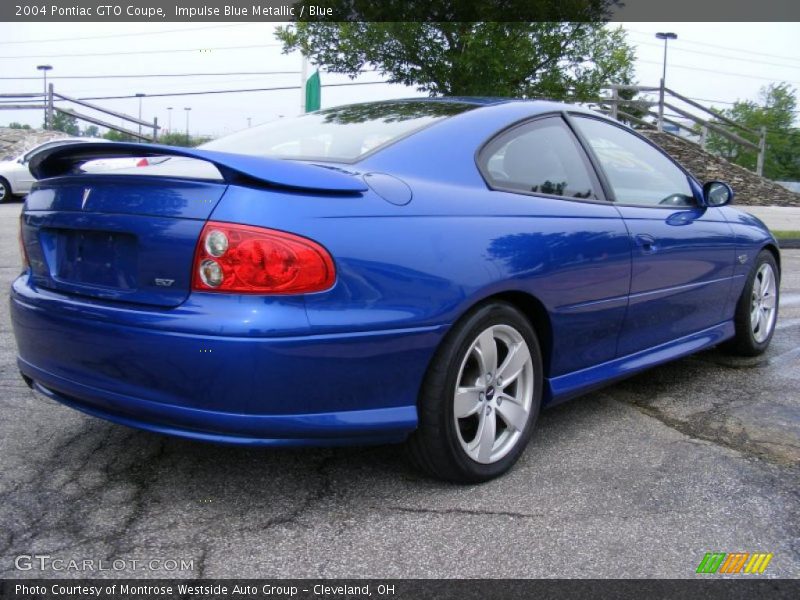 Impulse Blue Metallic / Blue 2004 Pontiac GTO Coupe