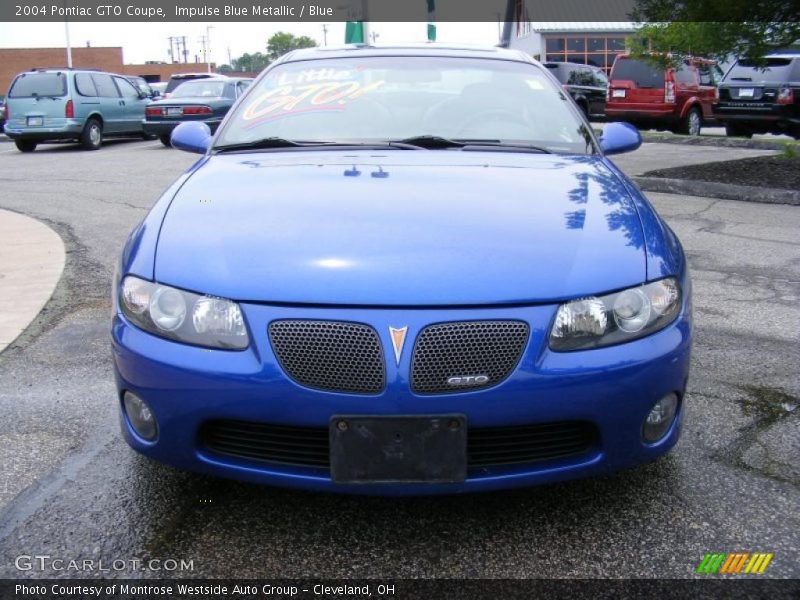 Impulse Blue Metallic / Blue 2004 Pontiac GTO Coupe