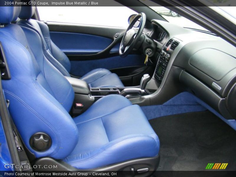 Impulse Blue Metallic / Blue 2004 Pontiac GTO Coupe