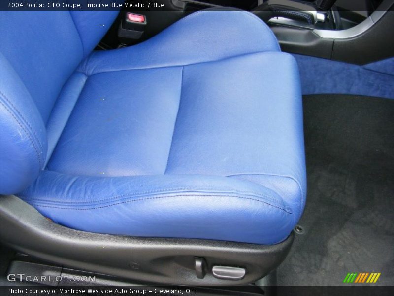 Impulse Blue Metallic / Blue 2004 Pontiac GTO Coupe