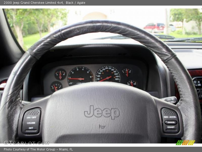 Black / Agate 2000 Jeep Grand Cherokee Limited 4x4