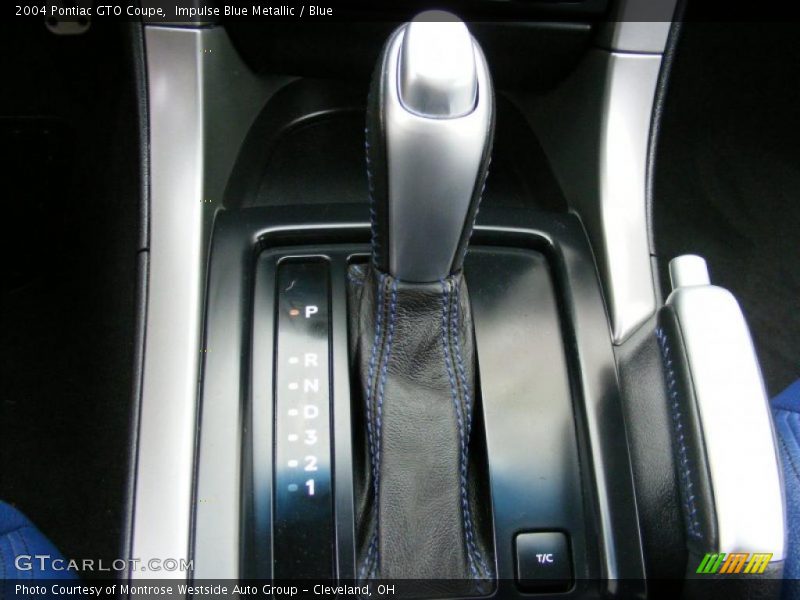 Impulse Blue Metallic / Blue 2004 Pontiac GTO Coupe