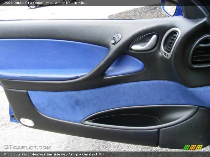 Impulse Blue Metallic / Blue 2004 Pontiac GTO Coupe