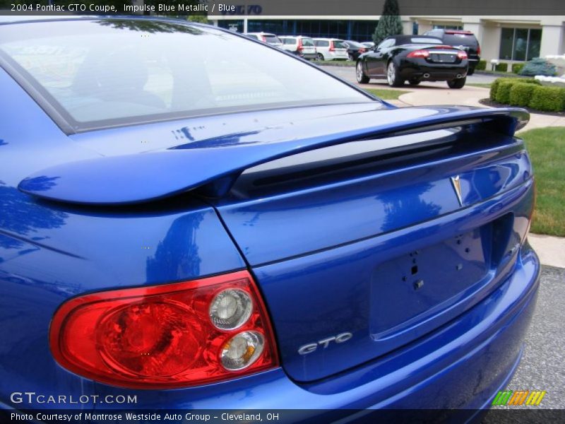 Impulse Blue Metallic / Blue 2004 Pontiac GTO Coupe