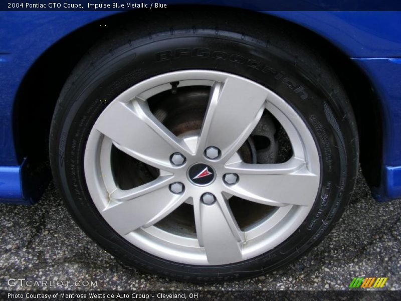 Impulse Blue Metallic / Blue 2004 Pontiac GTO Coupe