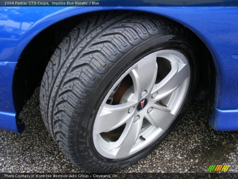 Impulse Blue Metallic / Blue 2004 Pontiac GTO Coupe