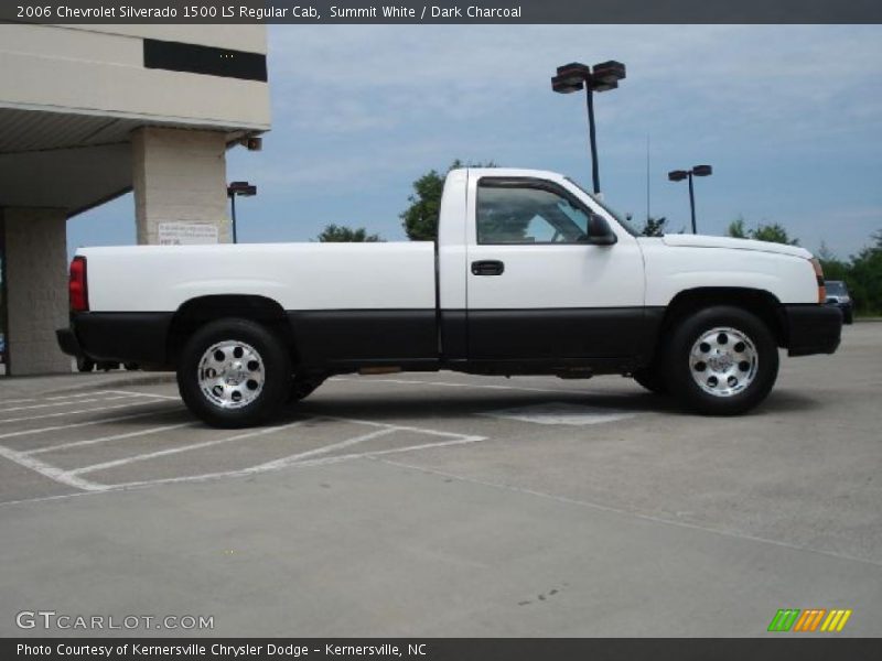 Summit White / Dark Charcoal 2006 Chevrolet Silverado 1500 LS Regular Cab