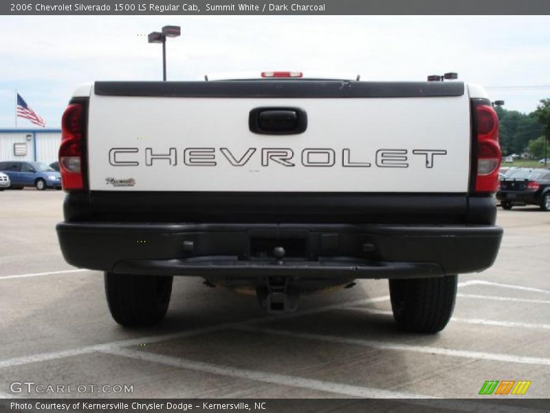 Summit White / Dark Charcoal 2006 Chevrolet Silverado 1500 LS Regular Cab