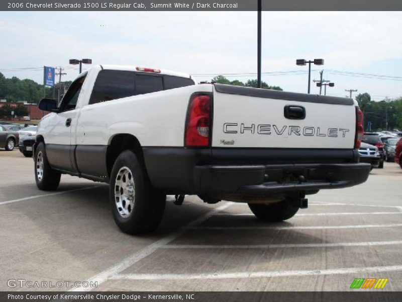 Summit White / Dark Charcoal 2006 Chevrolet Silverado 1500 LS Regular Cab