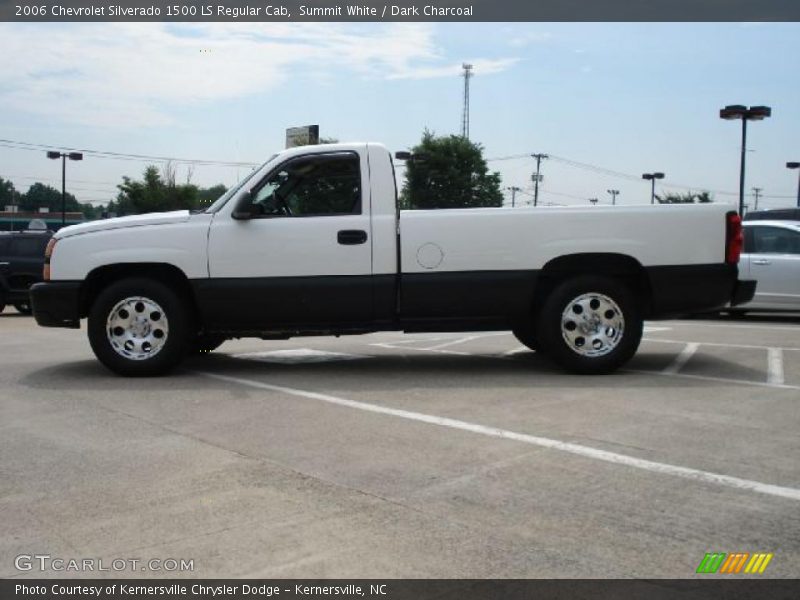 Summit White / Dark Charcoal 2006 Chevrolet Silverado 1500 LS Regular Cab