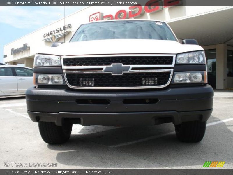 Summit White / Dark Charcoal 2006 Chevrolet Silverado 1500 LS Regular Cab